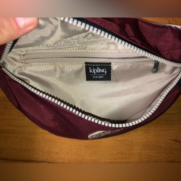 Kipling Pria Sangria Varsity Waist Pack/Fanny Pack - Picture 2 of 6